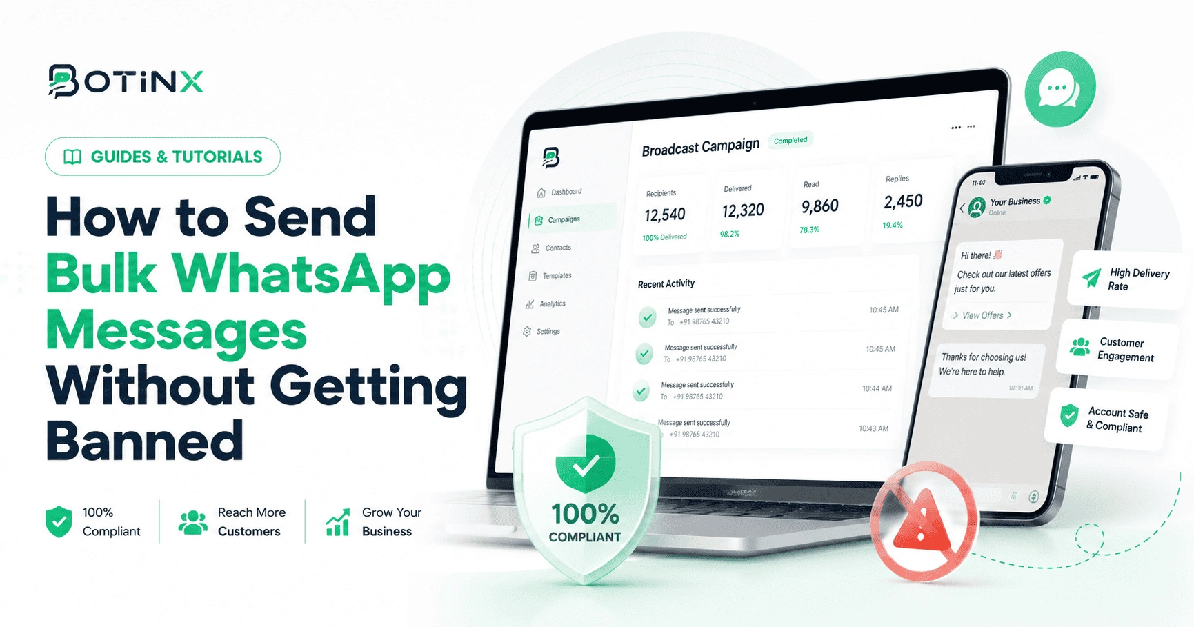 How to Send Bulk WhatsApp Messages Without Getting Banned