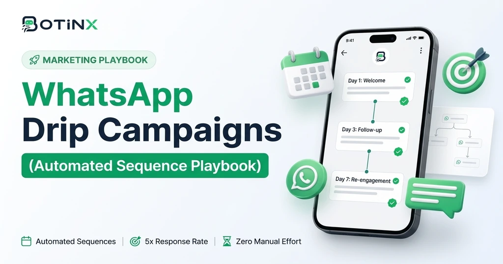WhatsApp Drip Campaigns Playbook: High-Converting Automated Follow-Up Sequences